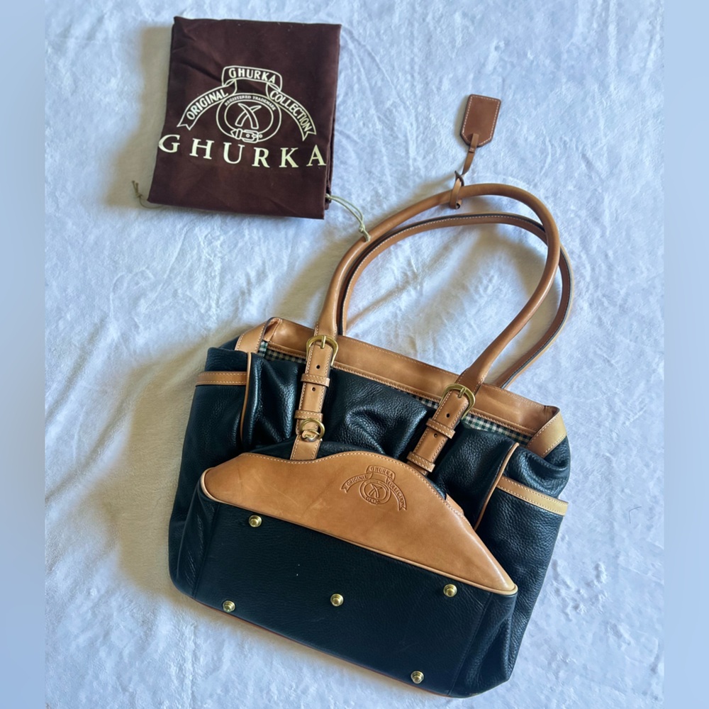 Ghurka Leather Shoulder Bag